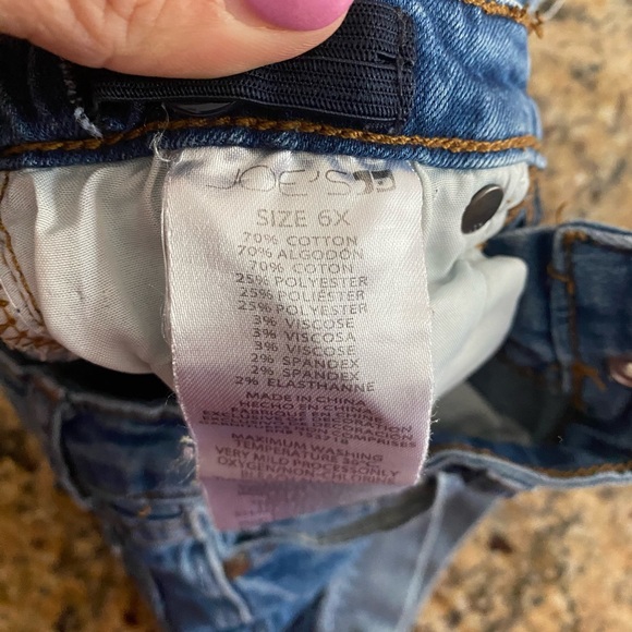 Girls Joe’s Jeans denim shorts - Picture 3 of 6